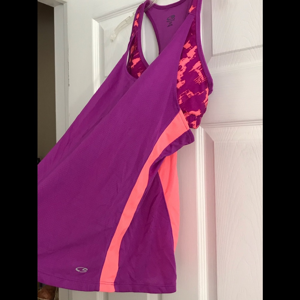 Champion women’s 2-in-1 sports bra/racer-back top - Picture 3 of 14